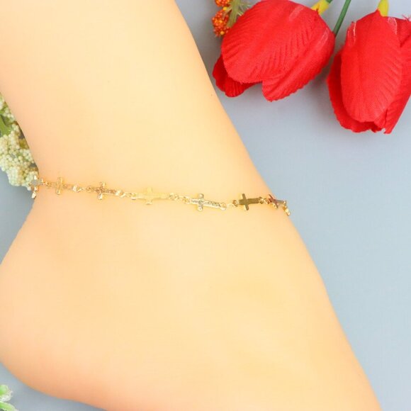 Handmade Anklet – A Stylish Choice for Women, Thoughtful Gift Idea, EVCH1835 - Picture 6 of 10